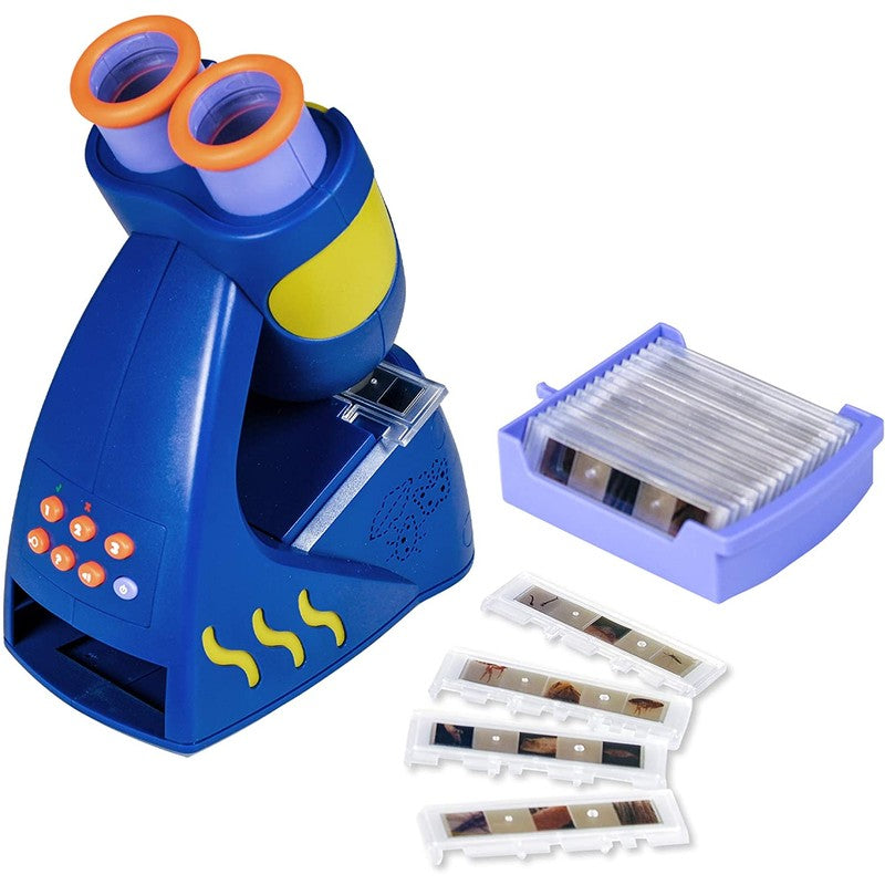 Educational Toy Talking Microscope with Slides