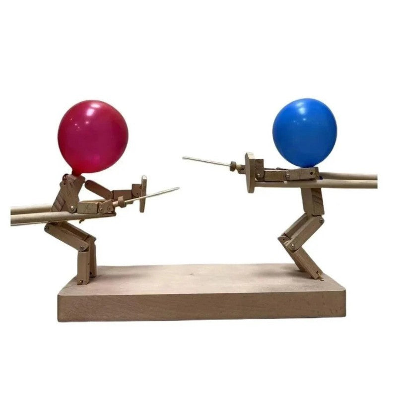 Educational Toy - Two-player Balloon Fencing Duel Game