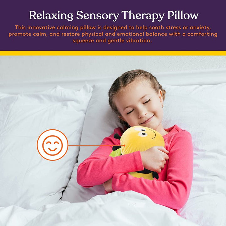 Educational Toy - Vibrating Sensory Cushion in Bumble Bee Shape