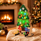 Educational Toy Wooden Christmas Switch Board