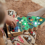 Educational Toy Wooden Christmas Switch Board