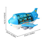 Electric Toy Airplane with Lights and Music