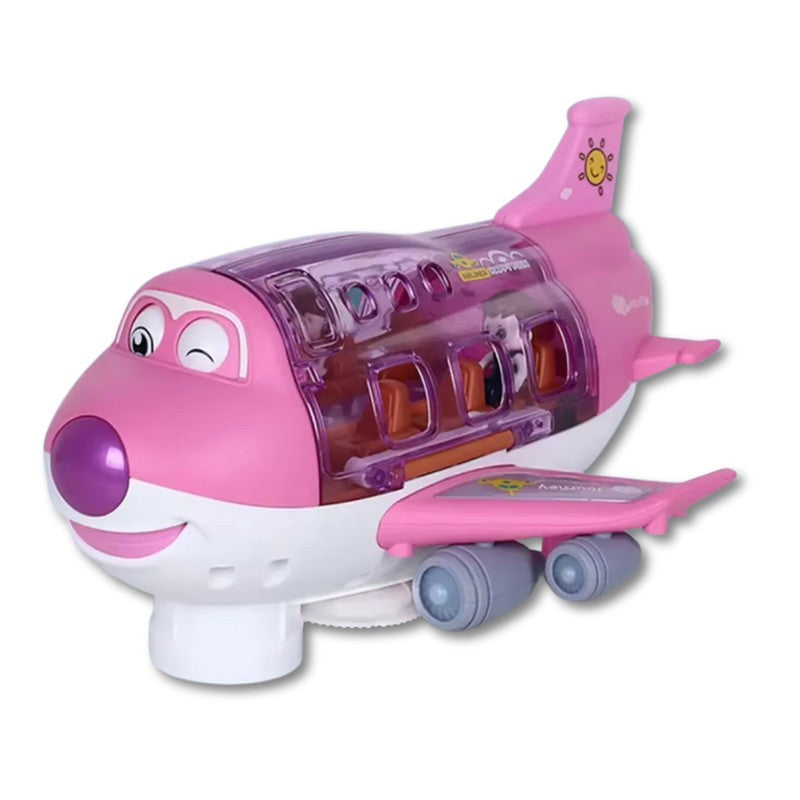 Electric Toy Airplane with Lights and Music