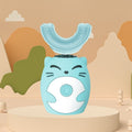Electric U-shaped Children's Toothbrush - Cat Face Handle
