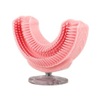 Electric U-shaped Children's Toothbrush - Cat Face Handle