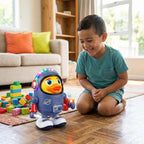 Electronic Astronaut Duck Toy with Light-Up Helmet