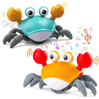 Electronic Crawling Crab Toy - Interactive Baby Toy