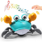 Electronic Crawling Crab Toy - Interactive Baby Toy