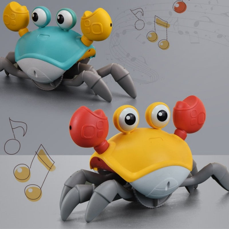 Electronic Crawling Crab Toy - Interactive Baby Toy