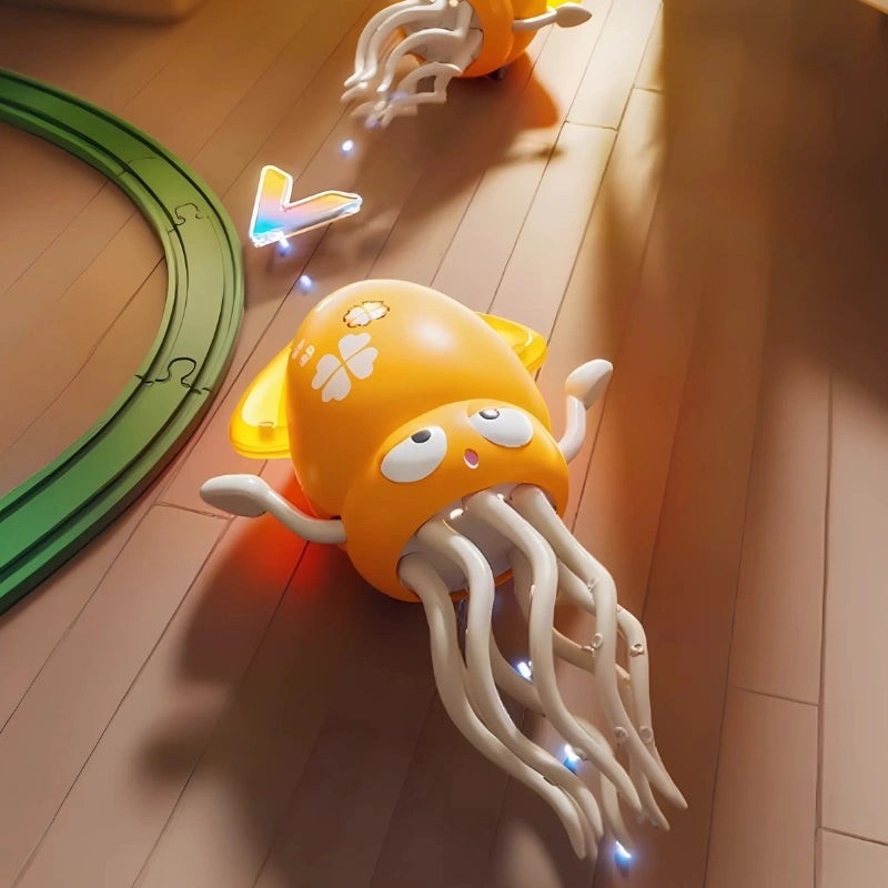 Electronic Dancing Squid Toy with Lights and Music Sync