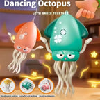 Electronic Squid Toy with LED Lights and Music - Moving Character