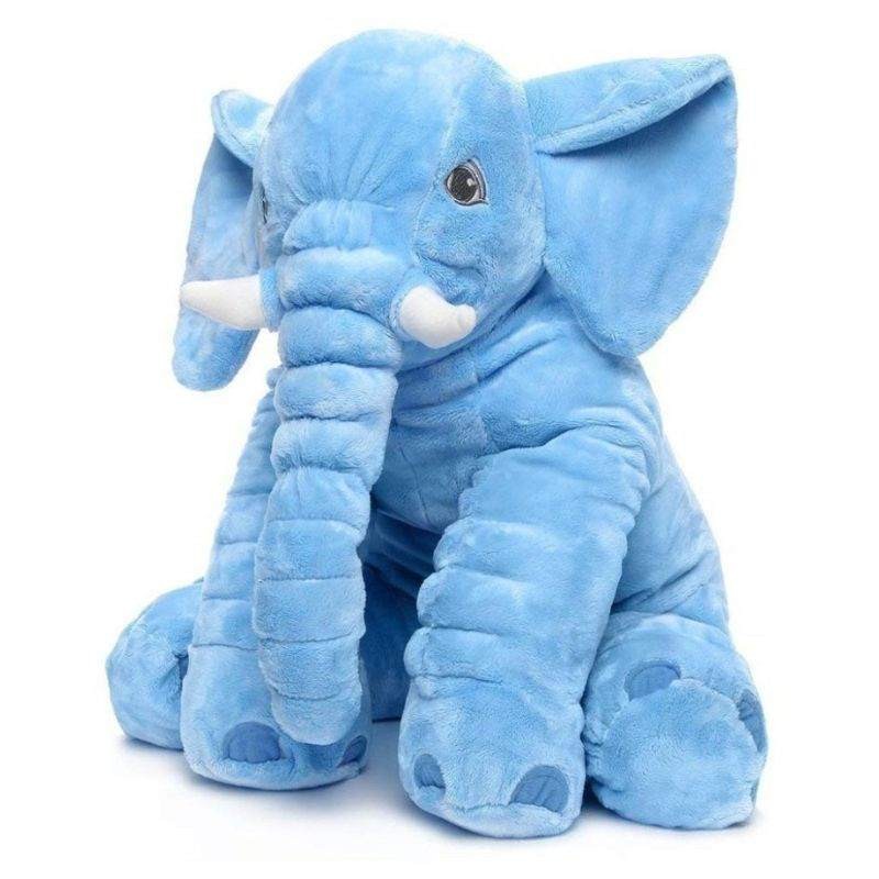 Elephant Stuffed Toy Pillow - Sitting Pose