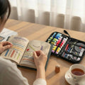 Embroidery Stitch Book with Fabric Pages - Complete Kit