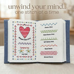 Embroidery Stitch Book with Fabric Pages - Complete Kit