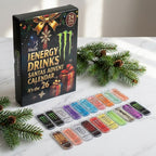 Energy Drink Advent Calendar 2026 - 24 Flat Acrylic Can Charms