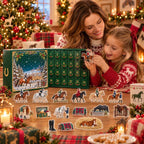 Equestrian-themed Christmas Advent Calendar - 24 Collectible Ornaments