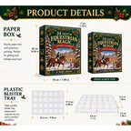 Equestrian-themed Christmas Advent Calendar - 24 Collectible Ornaments