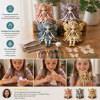 Fairy Doll Sewing Kit - Patchwork DIY Craft Set