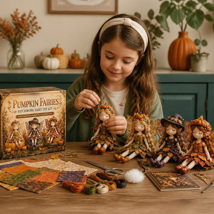 Fairy Doll Sewing Kit - Patchwork DIY Craft Set