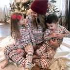 Family Matching Christmas Pajama Set - Fair Isle Print