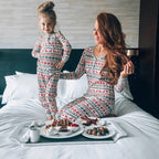 Family Matching Christmas Pajama Set - Fair Isle Print