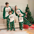 Family Matching Christmas Pyjama Set - Long Sleeve Top and Pants