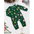 Family Matching Christmas Pyjama Set - Long Sleeve Top and Pants