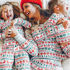 Family Matching Christmas Pyjama Set - Reindeer Print
