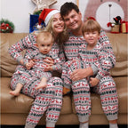 Family Matching Christmas Pyjama Set - Reindeer Print