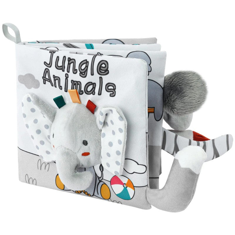 Farm Tails Sensory Cloth Book - Touch and Feel Farm Animal
