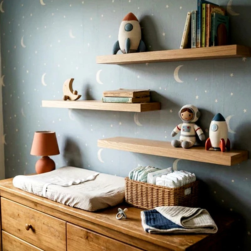 Floating Wall Shelf - Rectangle Shape