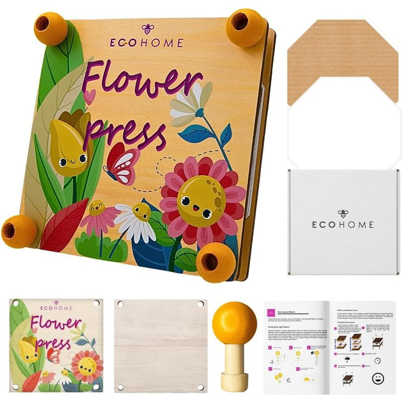 Flower Press Craft Kit - Nature Print Cards and Bookmarks