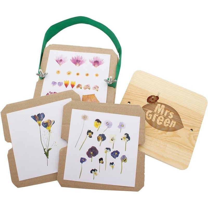 Flower Press Craft Kit - Nature Print Cards and Bookmarks
