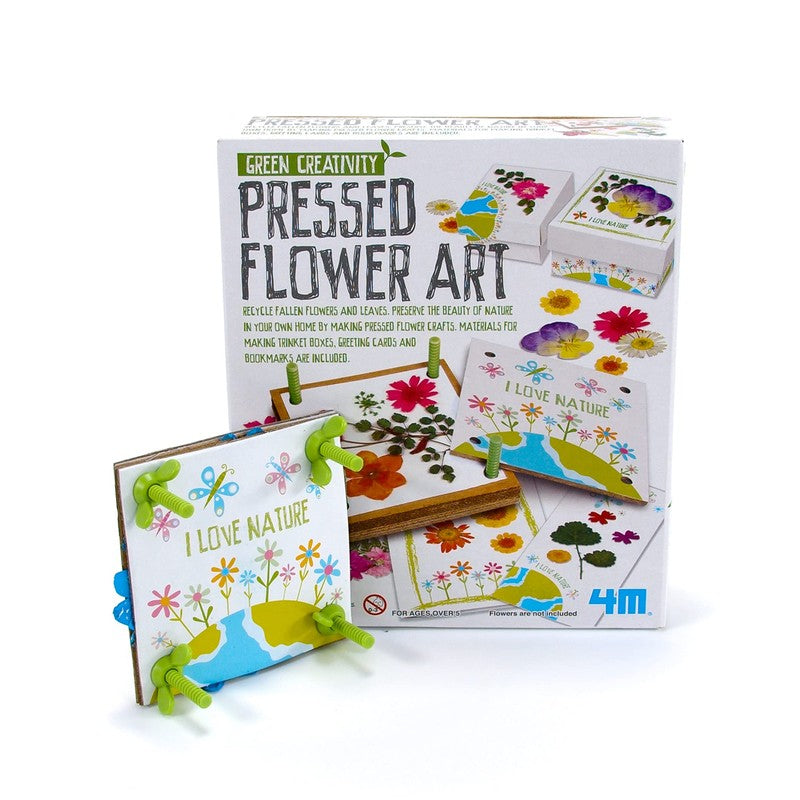 Flower Press Craft Kit - Nature Print Cards and Bookmarks