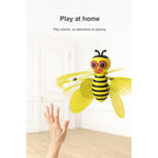 Flying Gesture-Controlled Bee Toy - Interactive Hovering Mini Helicopter