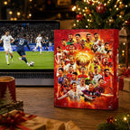 Football Advent Calendar - 24-Door Countdown Box