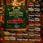 Ford Mustang Advent Calendar - 24 Miniature Car Models