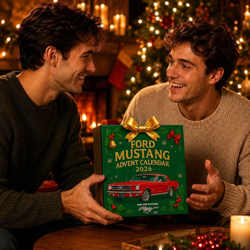 Ford Mustang Advent Calendar - 24 Miniature Car Models
