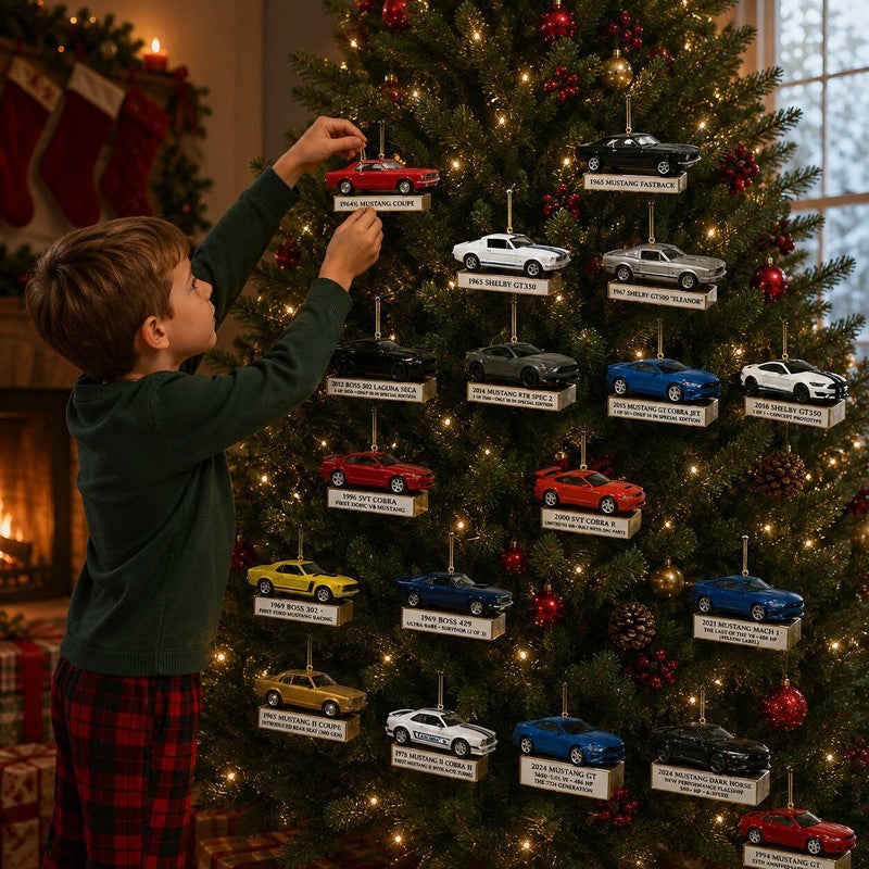 Ford Mustang Advent Calendar - 24 Miniature Car Models