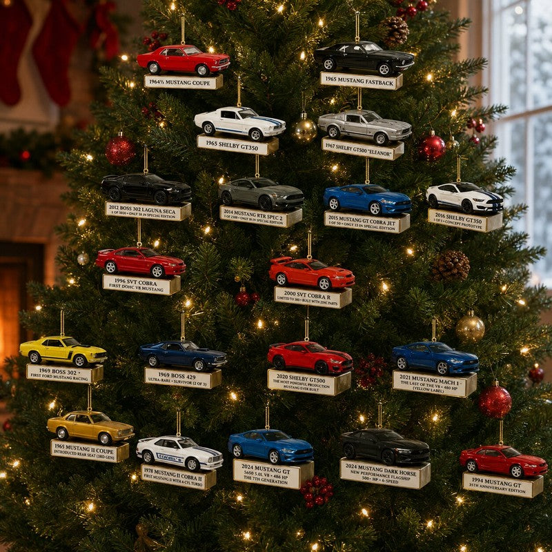 Ford Mustang Advent Calendar - 24 Miniature Car Models