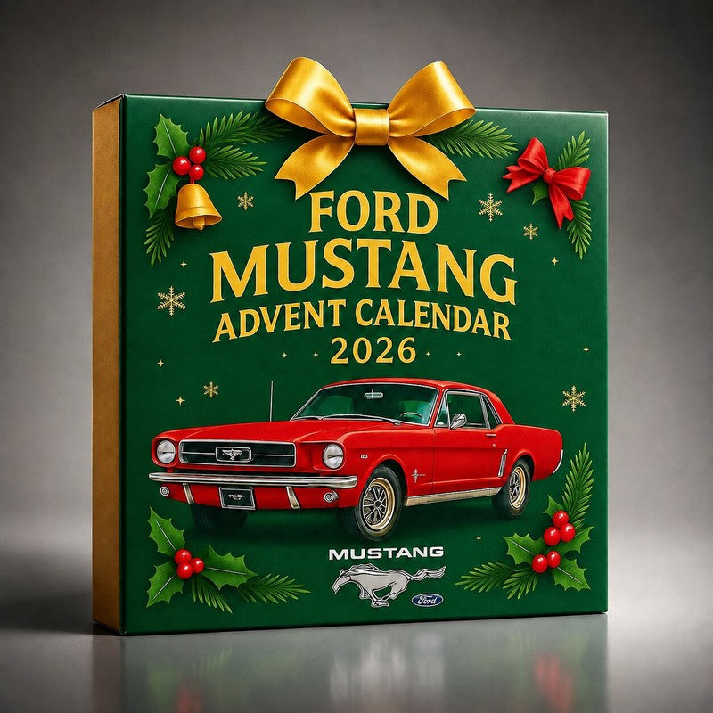 Ford Mustang Advent Calendar - 24 Miniature Car Models