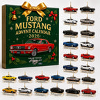 Ford Mustang Advent Calendar - 24 Miniature Car Models
