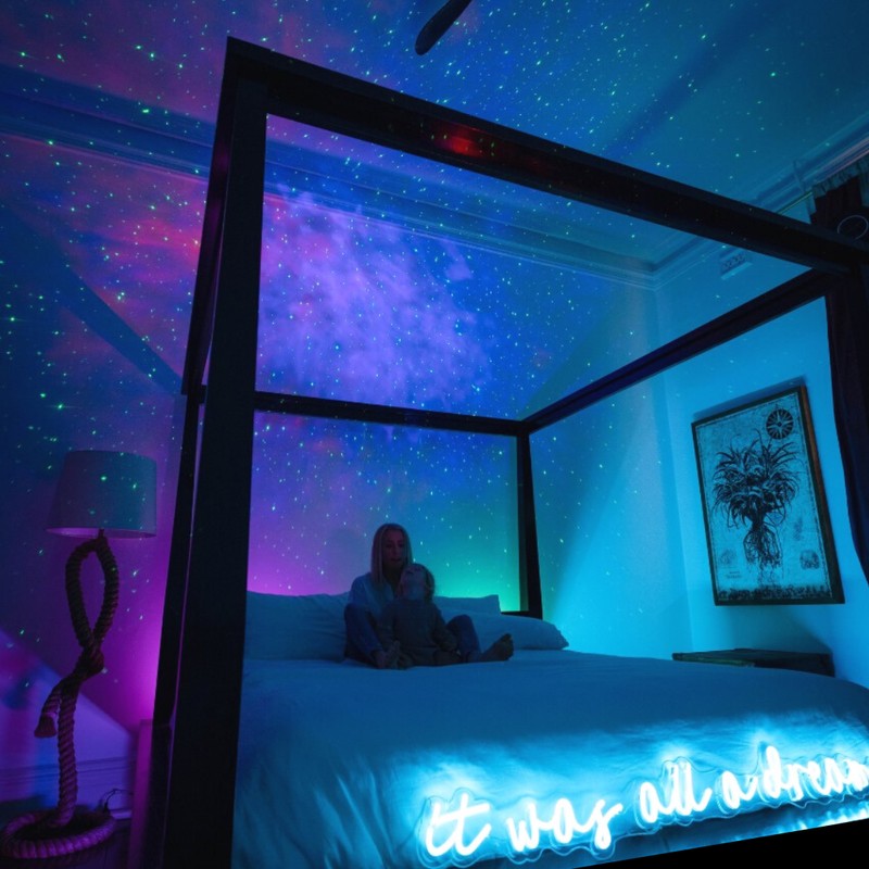 Galaxy Projector - LED Star and Nebula Light with Bluetooth