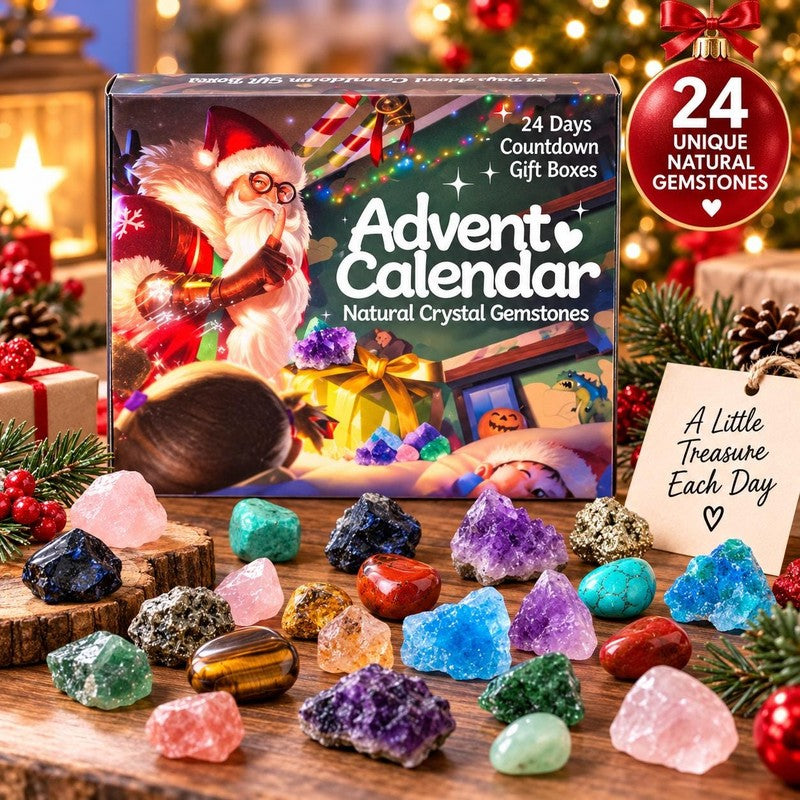 Gemstone Advent Calendar - 24 Days Countdown Gift Set