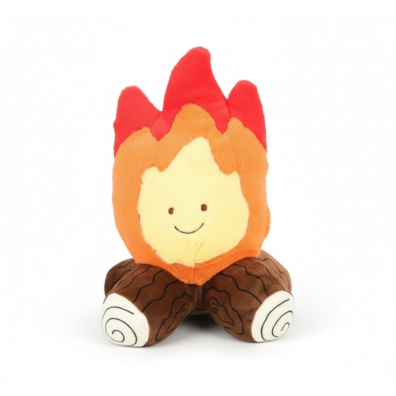 Gift Set Campfire Plush Toy - Multi-Colored Flame and Log