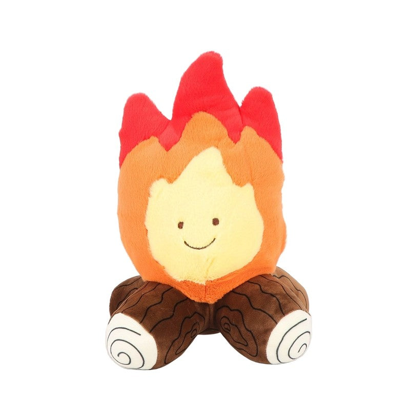 Gift Set Campfire Plush Toy - Multi-Colored Flame and Log