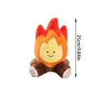 Gift Set Campfire Plush Toy - Multi-Colored Flame and Log