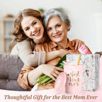 Gift Set Coffee Mug - Pink Marble with Gold Accents