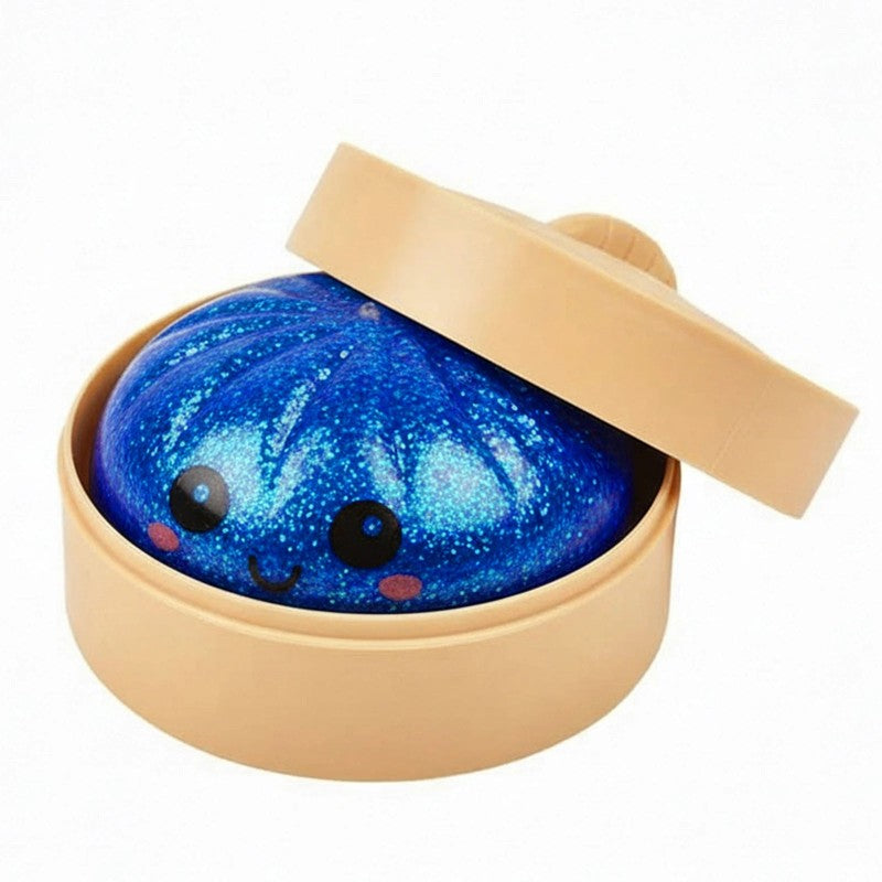 Gift Set - Dumpling Squeeze Toy with Kawaii Face
