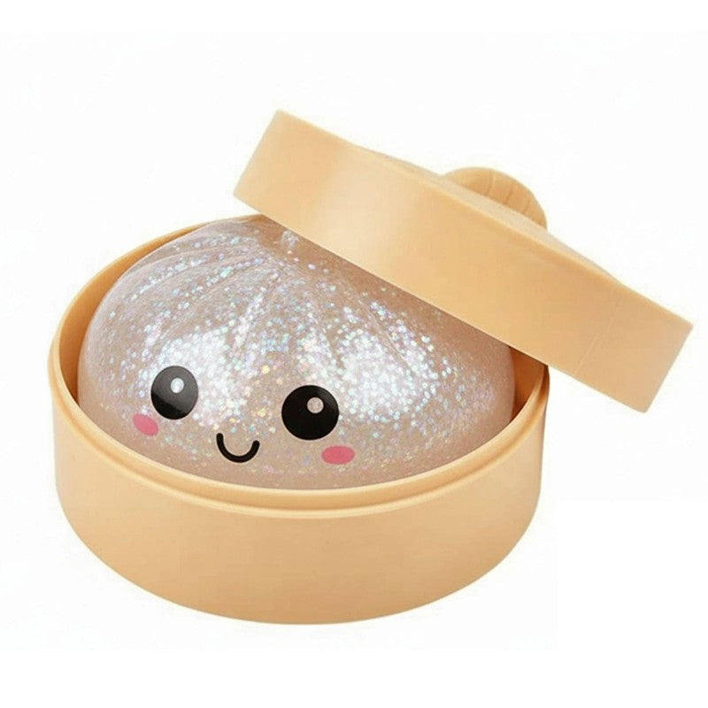 Gift Set - Dumpling Squeeze Toy with Kawaii Face